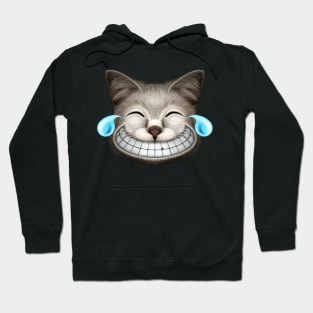 EMOTIONS CAT LAUGHING Hoodie